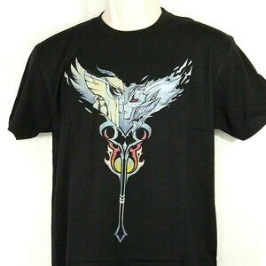 WeLoveFine Righteous Vengence T-Shirt Men Size S Black Short Sleeve Gaming NEW